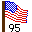 95 Americium (am): American Flag, costs $95 95 Americium (am): American Flag, costs $95
